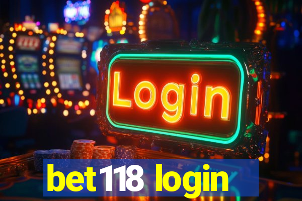 bet118 login